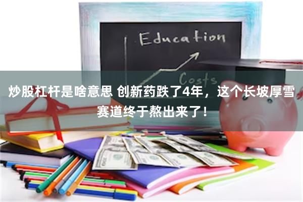 炒股杠杆是啥意思 创新药跌了4年，这个长坡厚雪赛道终于熬出来了！