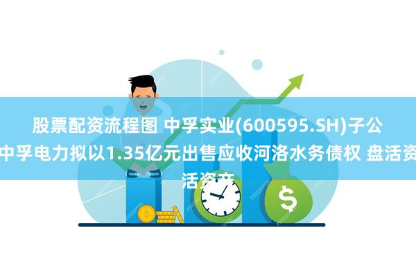 股票配资流程图 中孚实业(600595.SH)子公司中孚电力拟以1.35亿元出售应收河洛水务债权 盘活资产