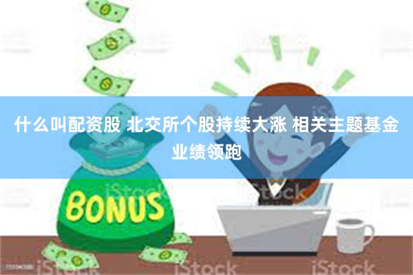 什么叫配资股 北交所个股持续大涨 相关主题基金业绩领跑