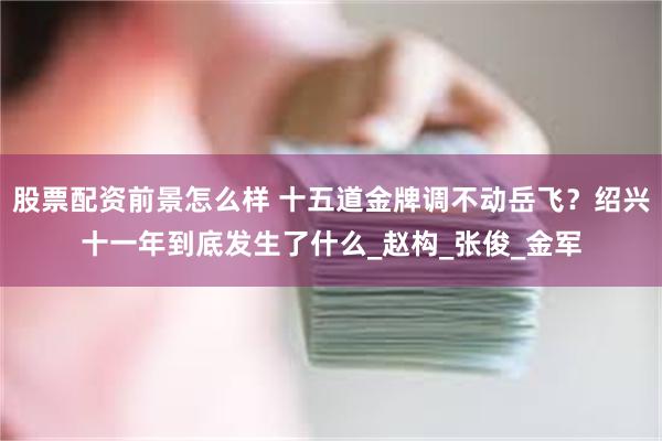 股票配资前景怎么样 十五道金牌调不动岳飞？绍兴十一年到底发生了什么_赵构_张俊_金军